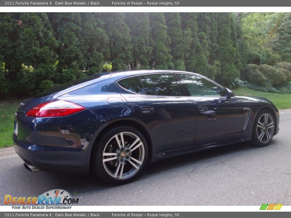 2011 Porsche Panamera 4 Dark Blue Metallic / Black Photo #8