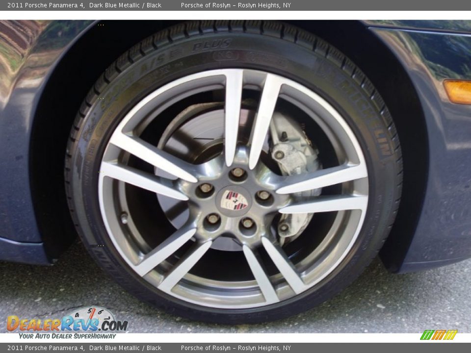 2011 Porsche Panamera 4 Dark Blue Metallic / Black Photo #9