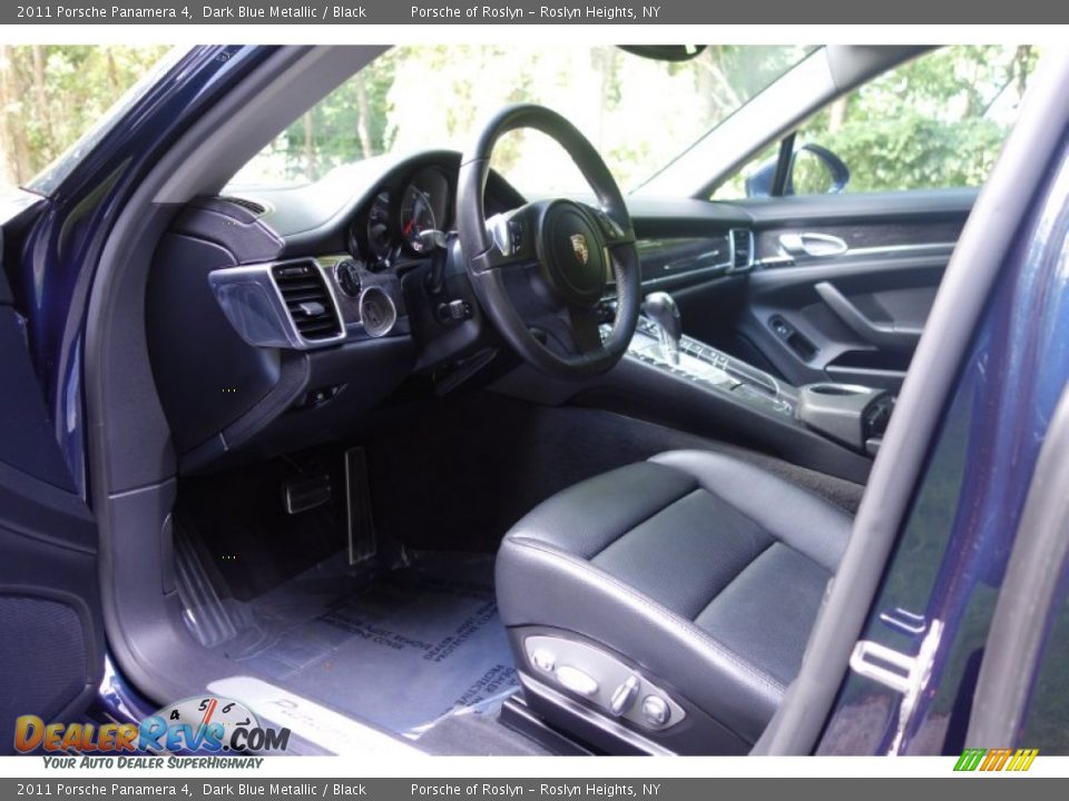 2011 Porsche Panamera 4 Dark Blue Metallic / Black Photo #10