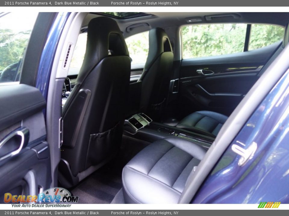 2011 Porsche Panamera 4 Dark Blue Metallic / Black Photo #14