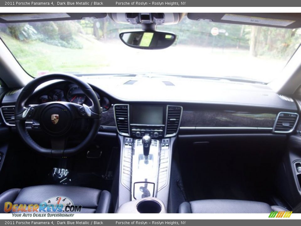 2011 Porsche Panamera 4 Dark Blue Metallic / Black Photo #15