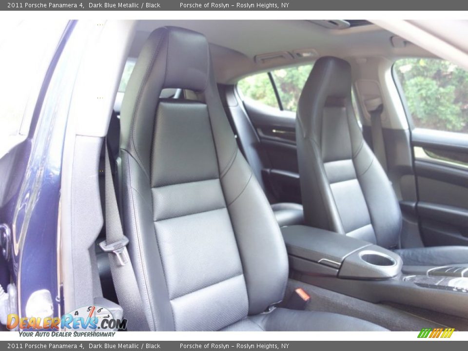 2011 Porsche Panamera 4 Dark Blue Metallic / Black Photo #20