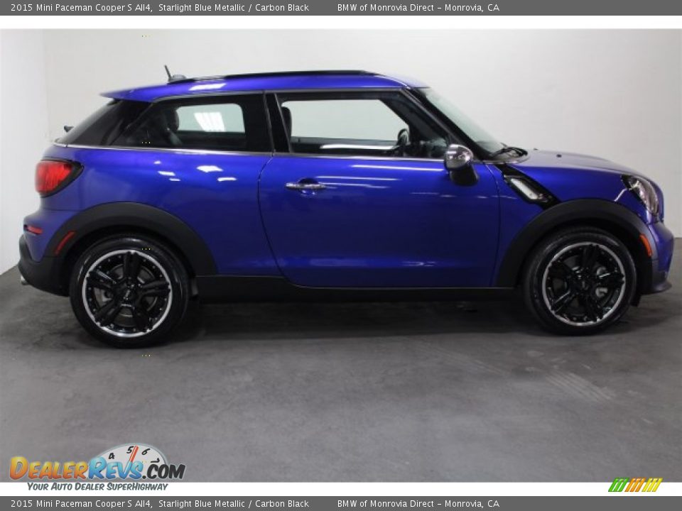Starlight Blue Metallic 2015 Mini Paceman Cooper S All4 Photo #2