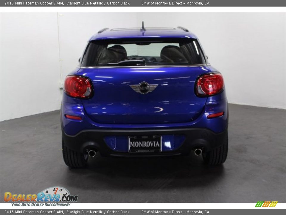 2015 Mini Paceman Cooper S All4 Starlight Blue Metallic / Carbon Black Photo #8