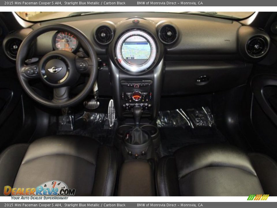 2015 Mini Paceman Cooper S All4 Starlight Blue Metallic / Carbon Black Photo #11