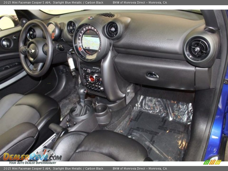 2015 Mini Paceman Cooper S All4 Starlight Blue Metallic / Carbon Black Photo #12