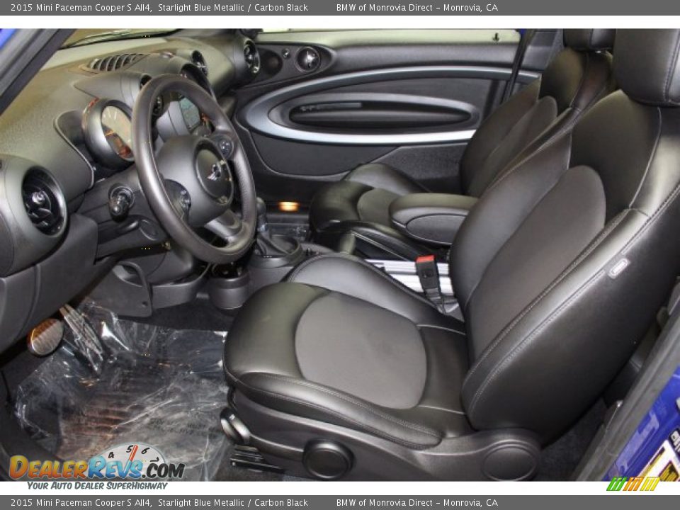 2015 Mini Paceman Cooper S All4 Starlight Blue Metallic / Carbon Black Photo #13