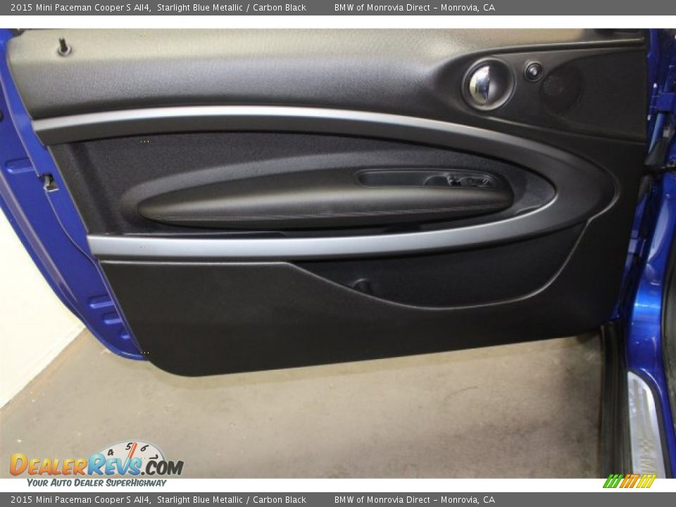 2015 Mini Paceman Cooper S All4 Starlight Blue Metallic / Carbon Black Photo #17