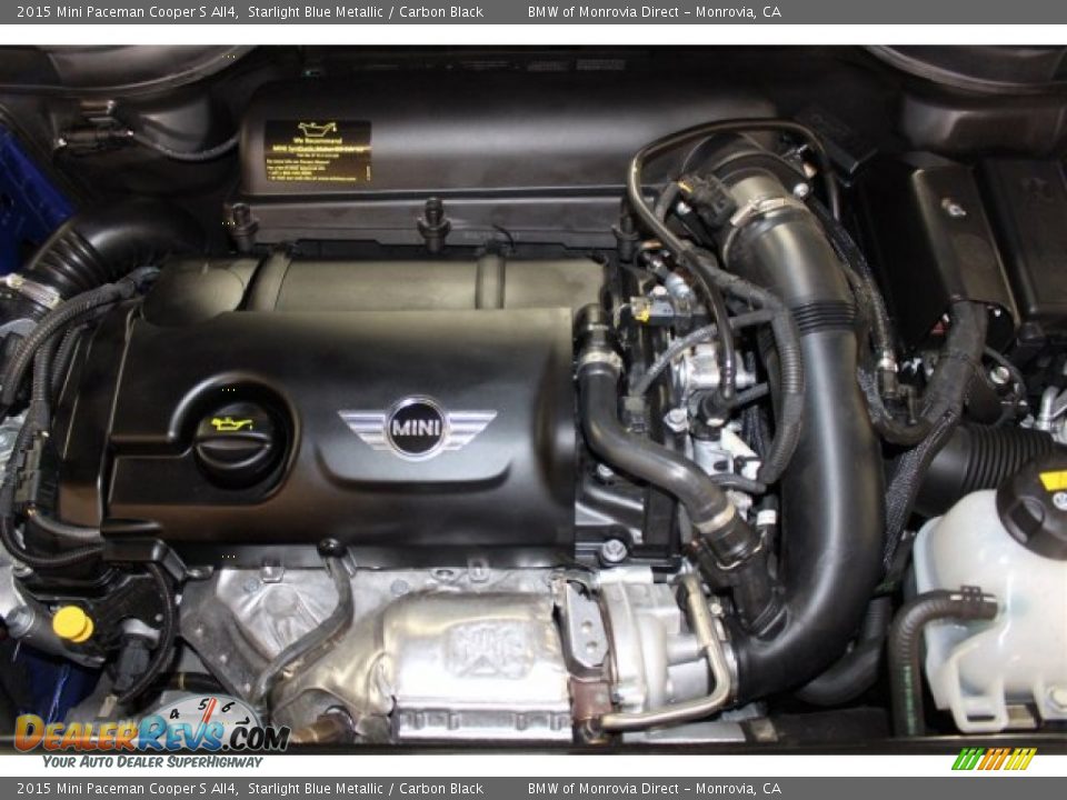 2015 Mini Paceman Cooper S All4 Starlight Blue Metallic / Carbon Black Photo #20