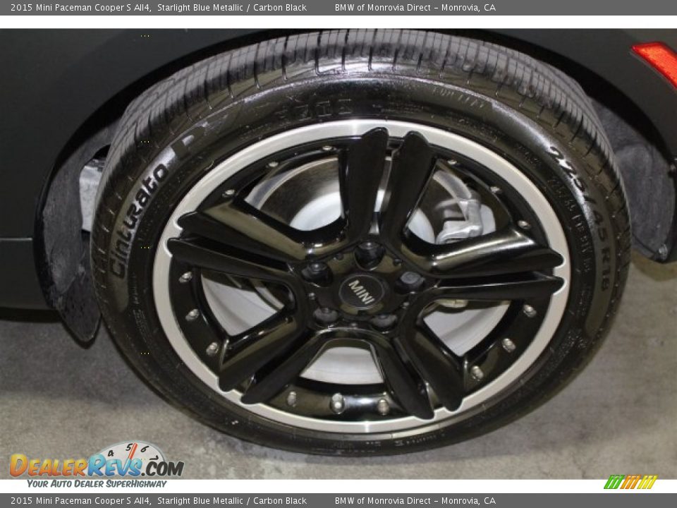 2015 Mini Paceman Cooper S All4 Starlight Blue Metallic / Carbon Black Photo #21