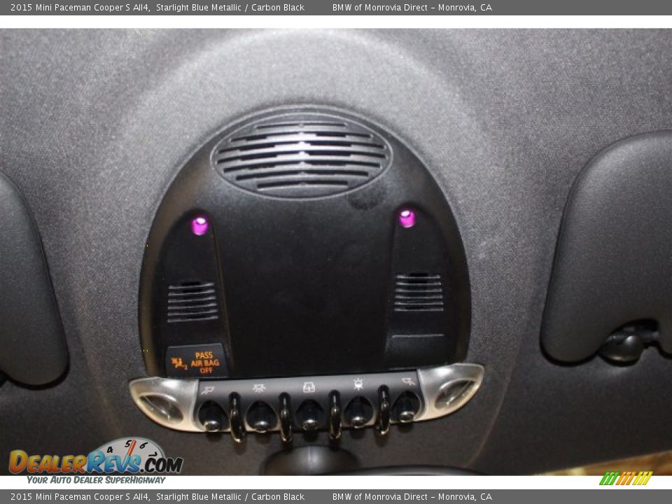2015 Mini Paceman Cooper S All4 Starlight Blue Metallic / Carbon Black Photo #23