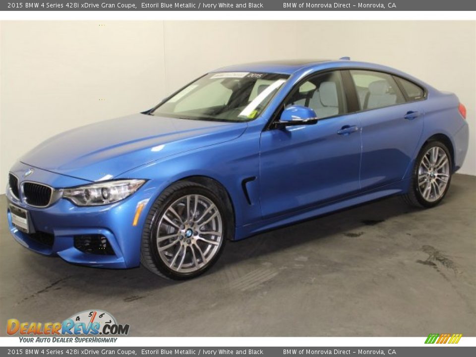 Front 3/4 View of 2015 BMW 4 Series 428i xDrive Gran Coupe Photo #5