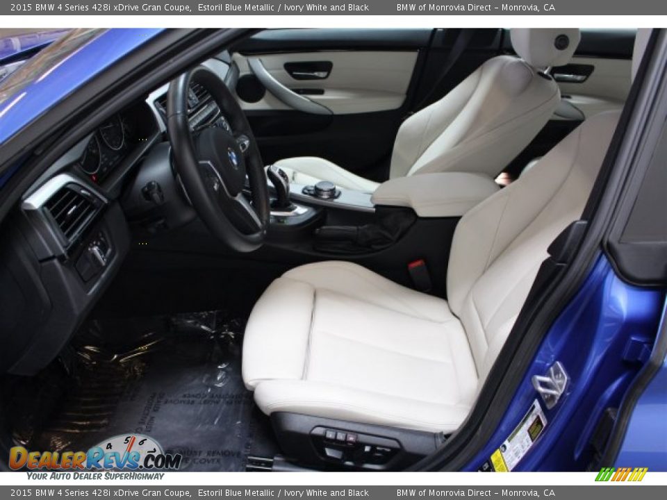 Front Seat of 2015 BMW 4 Series 428i xDrive Gran Coupe Photo #12
