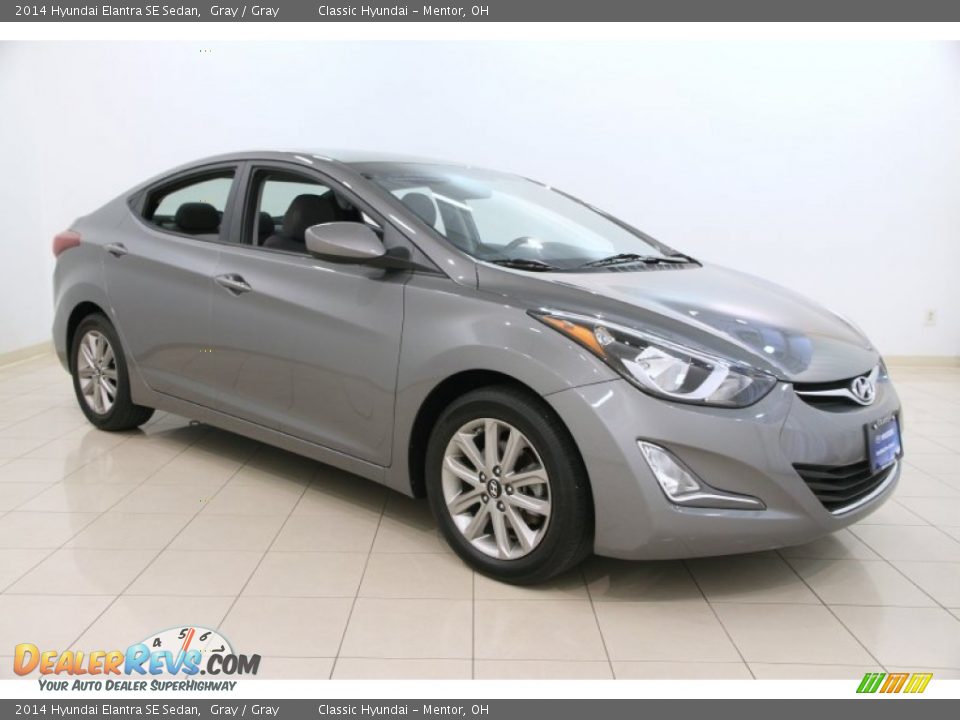 2014 Hyundai Elantra SE Sedan Gray / Gray Photo #1