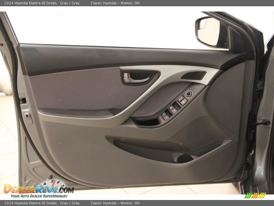 2014 Hyundai Elantra SE Sedan Gray / Gray Photo #4