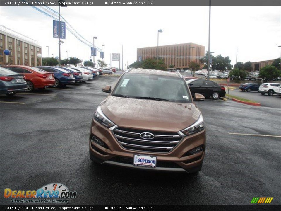 2016 Hyundai Tucson Limited Mojave Sand / Beige Photo #2