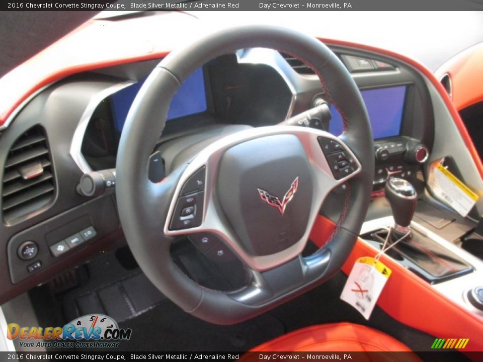 2016 Chevrolet Corvette Stingray Coupe Steering Wheel Photo #12