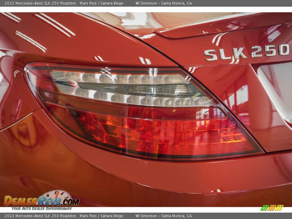 2013 Mercedes-Benz SLK 250 Roadster Mars Red / Sahara Beige Photo #29