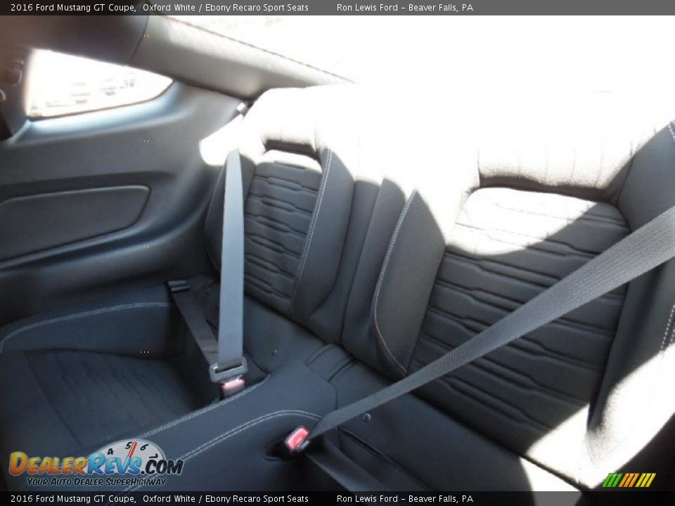 Rear Seat of 2016 Ford Mustang GT Coupe Photo #12