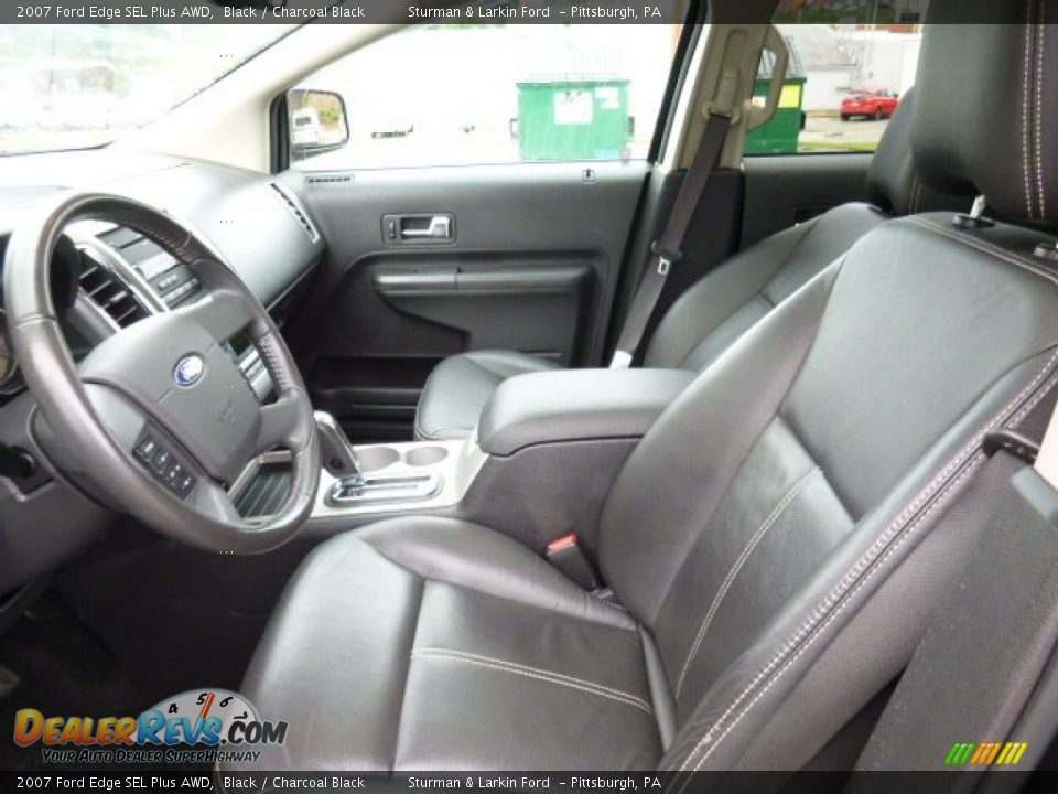 Charcoal Black Interior - 2007 Ford Edge SEL Plus AWD Photo #8