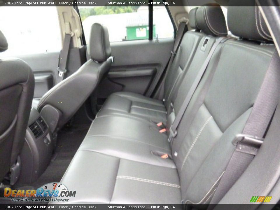 Rear Seat of 2007 Ford Edge SEL Plus AWD Photo #9
