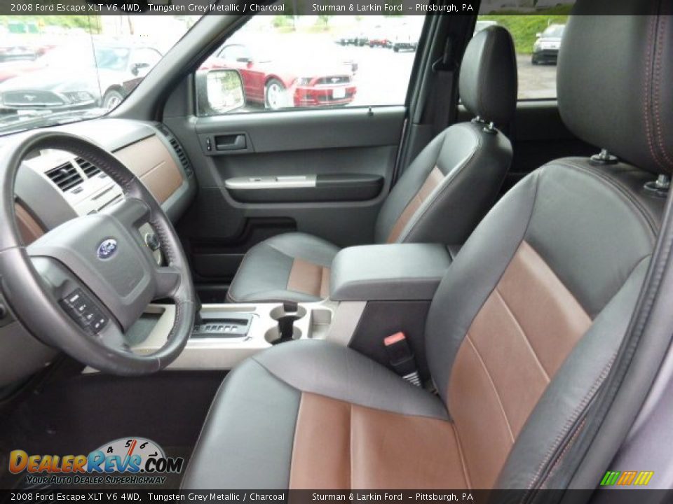 Charcoal Interior - 2008 Ford Escape XLT V6 4WD Photo #8