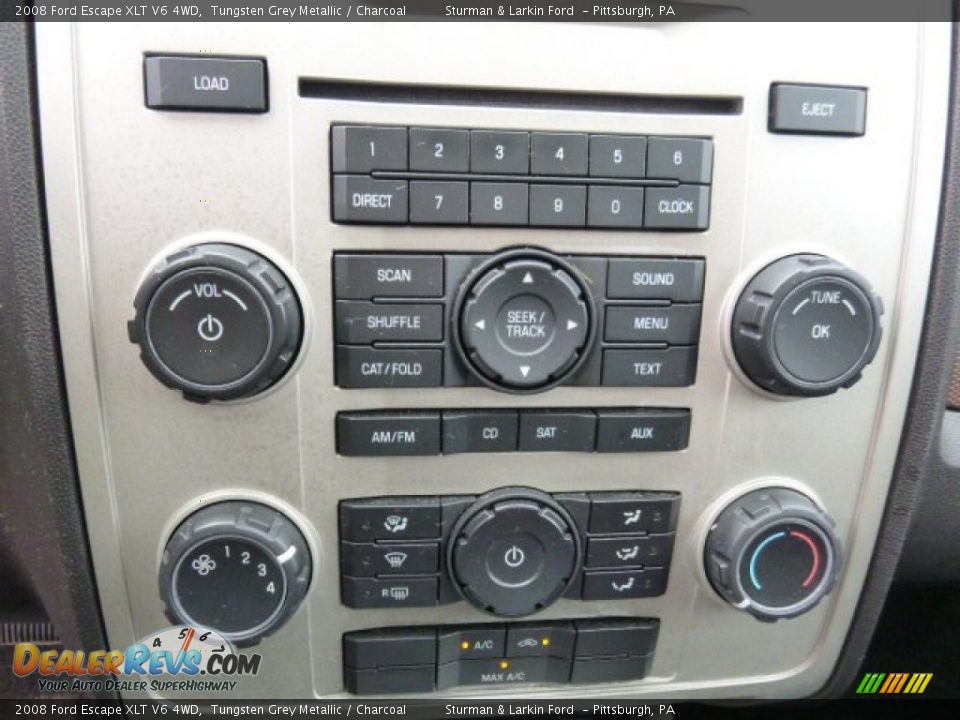 2008 Ford Escape XLT V6 4WD Tungsten Grey Metallic / Charcoal Photo #14