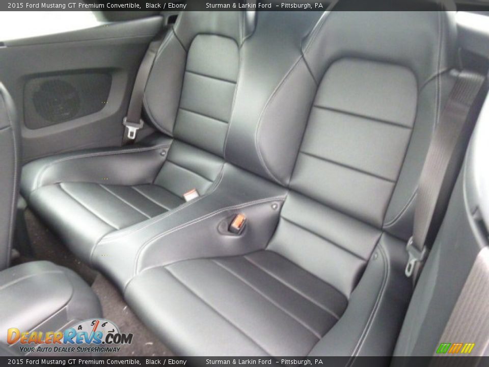 2015 Ford Mustang GT Premium Convertible Black / Ebony Photo #9
