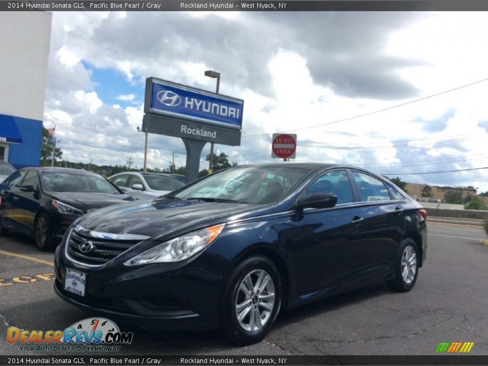 2014 Hyundai Sonata GLS Pacific Blue Pearl / Gray Photo #1
