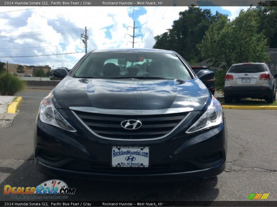 2014 Hyundai Sonata GLS Pacific Blue Pearl / Gray Photo #2
