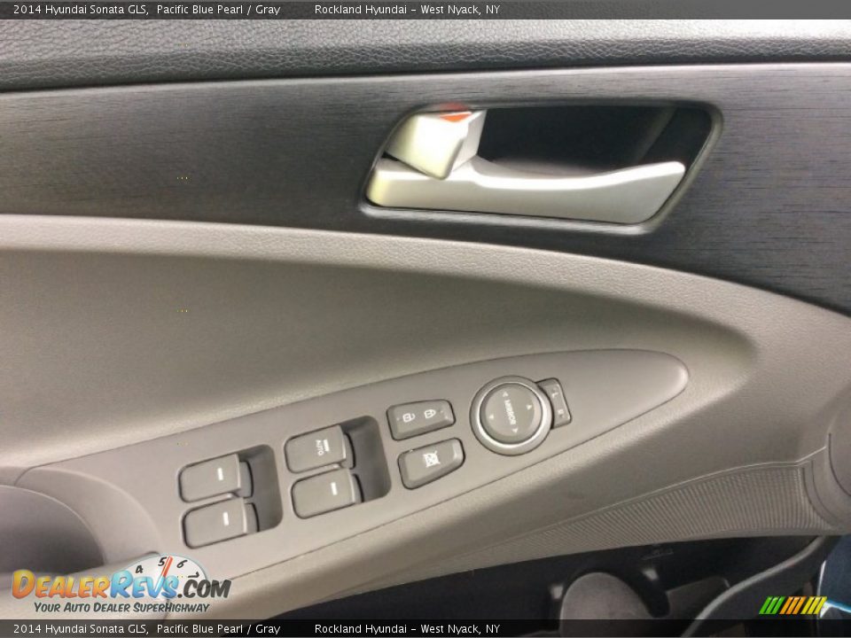 2014 Hyundai Sonata GLS Pacific Blue Pearl / Gray Photo #8