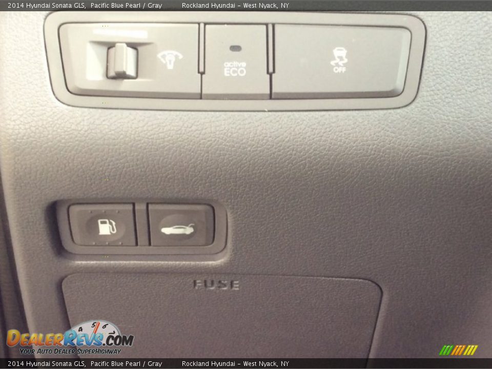2014 Hyundai Sonata GLS Pacific Blue Pearl / Gray Photo #11