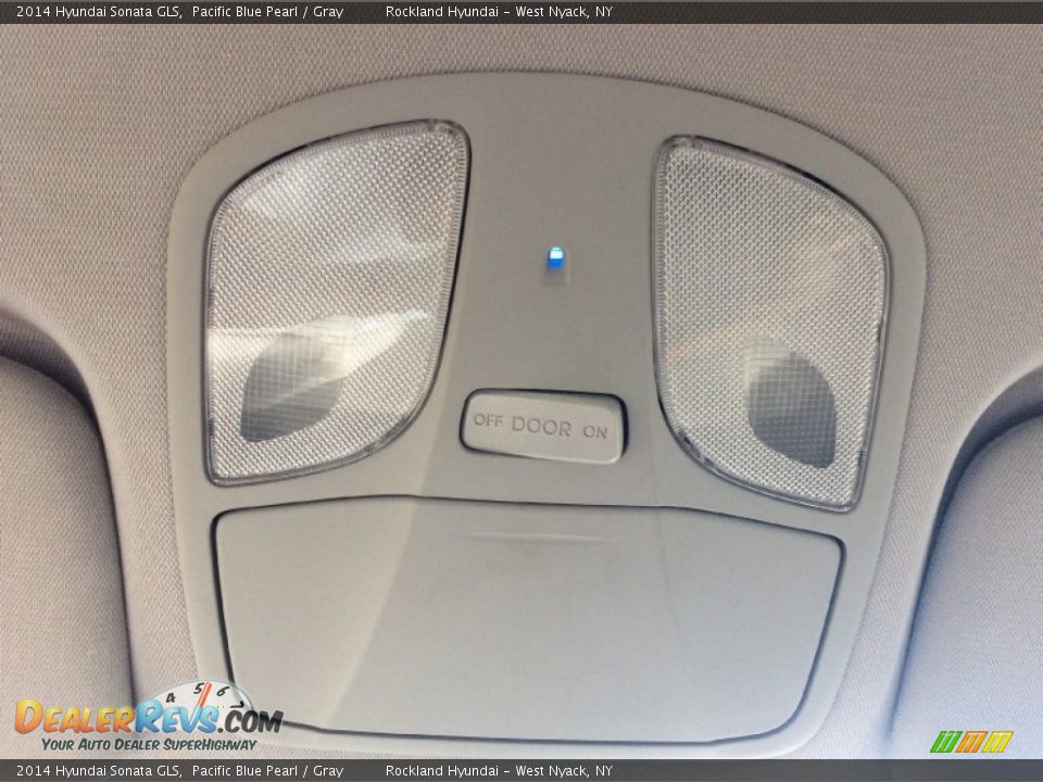 2014 Hyundai Sonata GLS Pacific Blue Pearl / Gray Photo #12