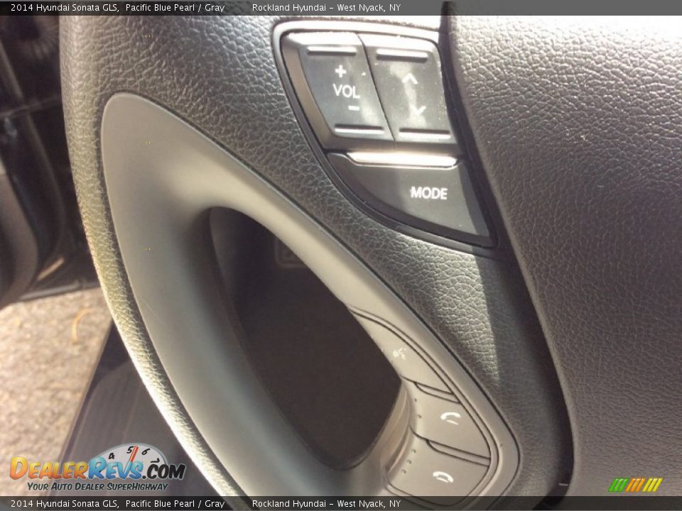 2014 Hyundai Sonata GLS Pacific Blue Pearl / Gray Photo #18