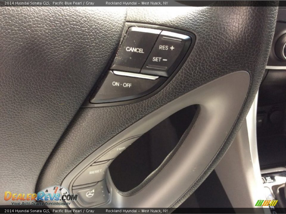 2014 Hyundai Sonata GLS Pacific Blue Pearl / Gray Photo #19