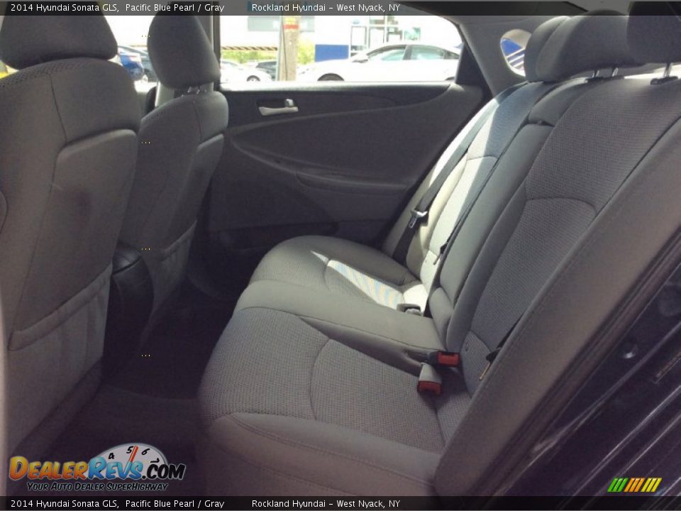 2014 Hyundai Sonata GLS Pacific Blue Pearl / Gray Photo #21