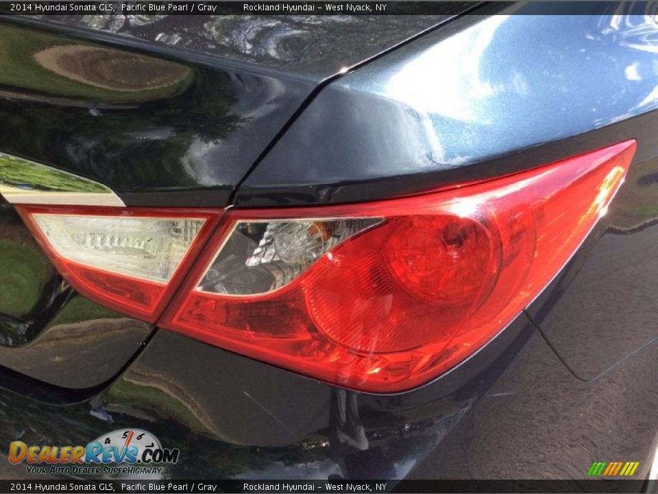 2014 Hyundai Sonata GLS Pacific Blue Pearl / Gray Photo #23