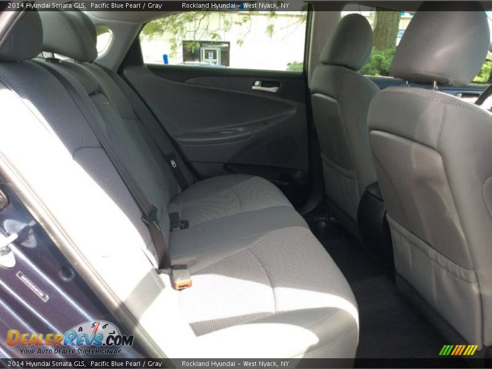2014 Hyundai Sonata GLS Pacific Blue Pearl / Gray Photo #24