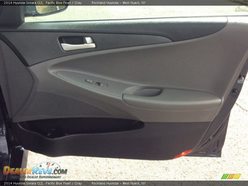 2014 Hyundai Sonata GLS Pacific Blue Pearl / Gray Photo #25