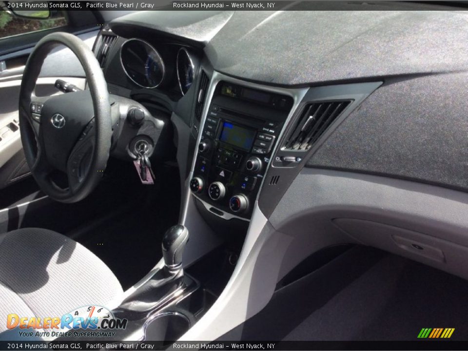 2014 Hyundai Sonata GLS Pacific Blue Pearl / Gray Photo #26