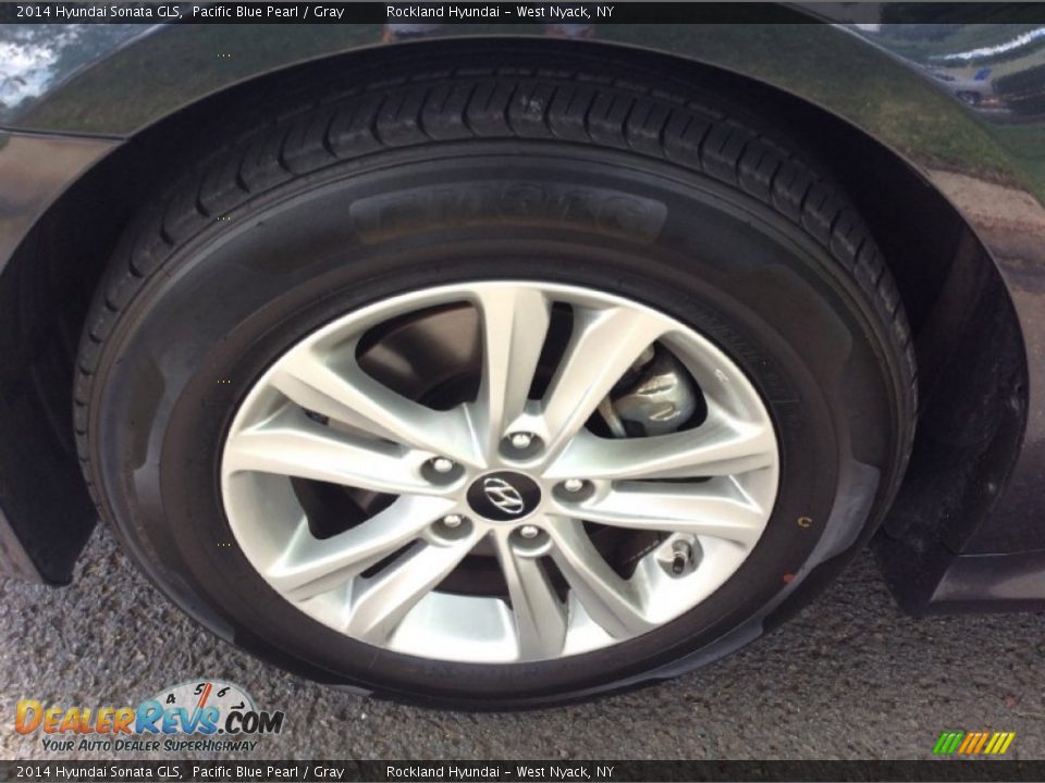 2014 Hyundai Sonata GLS Pacific Blue Pearl / Gray Photo #29