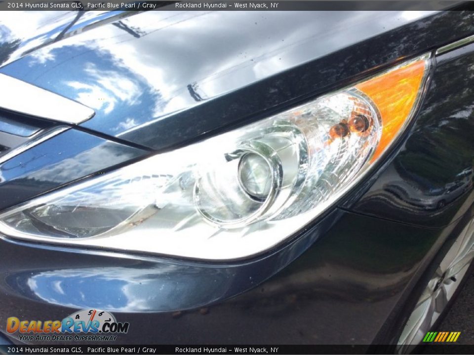 2014 Hyundai Sonata GLS Pacific Blue Pearl / Gray Photo #31