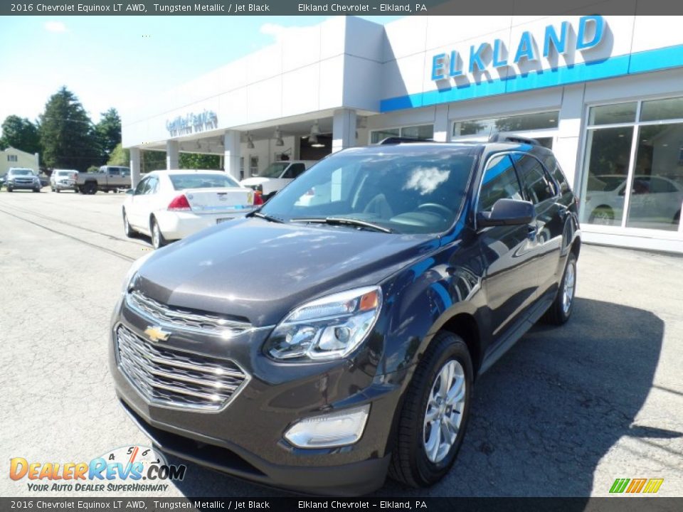 2016 Chevrolet Equinox LT AWD Tungsten Metallic / Jet Black Photo #1