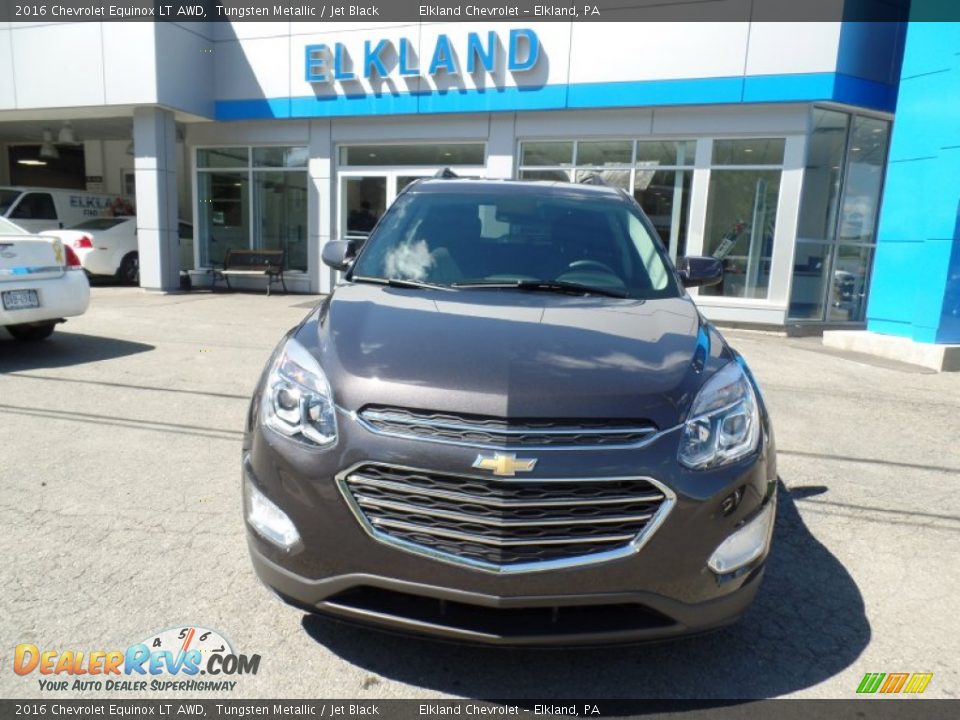2016 Chevrolet Equinox LT AWD Tungsten Metallic / Jet Black Photo #2