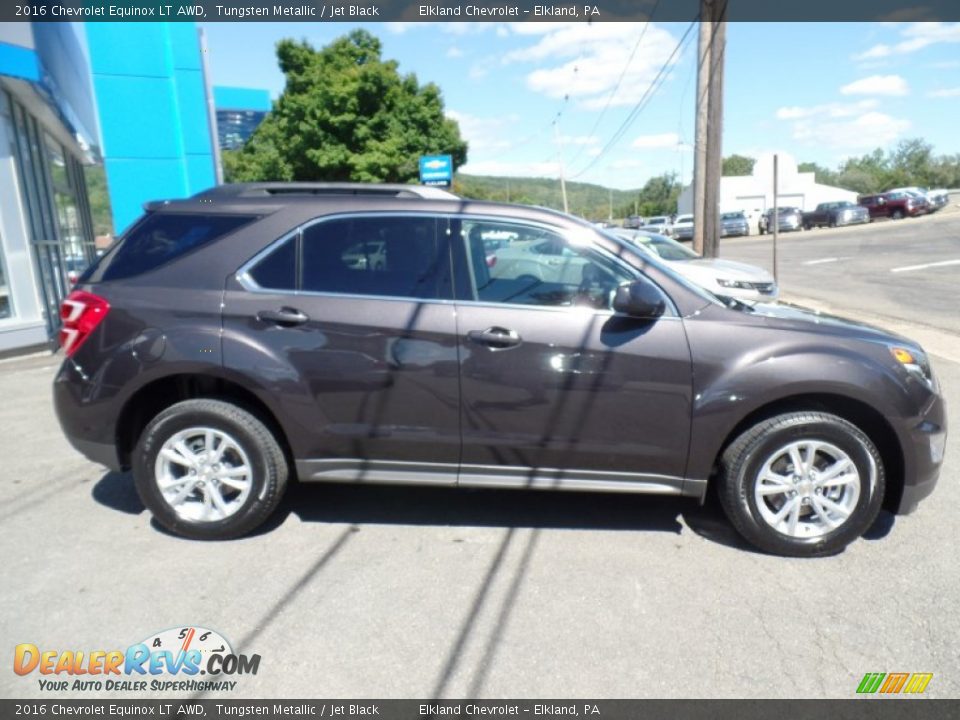 2016 Chevrolet Equinox LT AWD Tungsten Metallic / Jet Black Photo #4