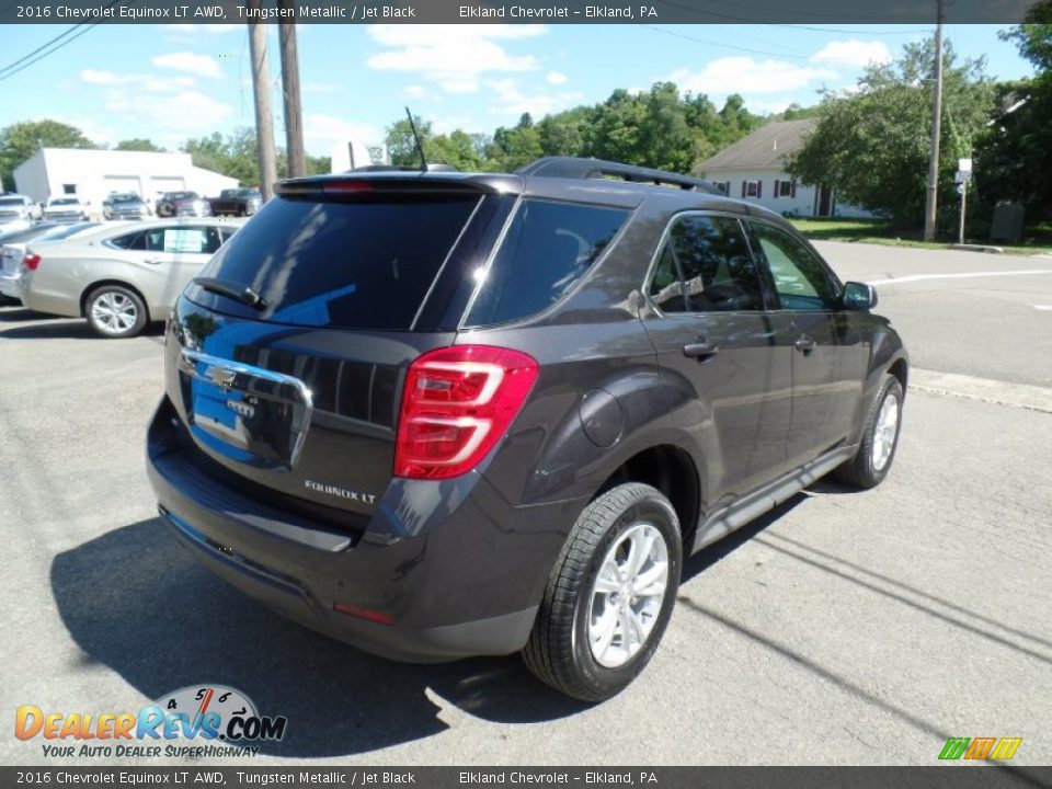 2016 Chevrolet Equinox LT AWD Tungsten Metallic / Jet Black Photo #5