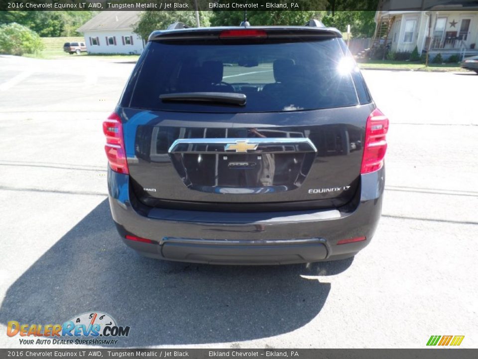 2016 Chevrolet Equinox LT AWD Tungsten Metallic / Jet Black Photo #6