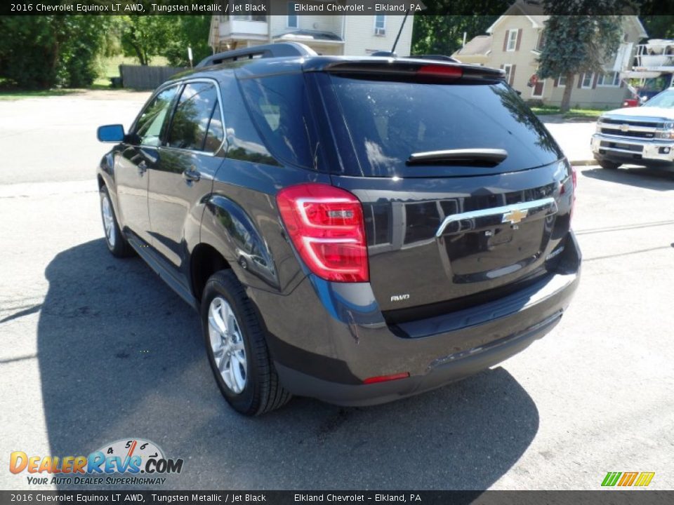 2016 Chevrolet Equinox LT AWD Tungsten Metallic / Jet Black Photo #7