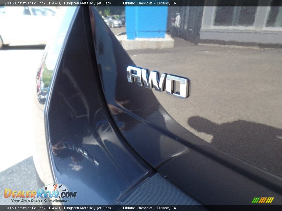 2016 Chevrolet Equinox LT AWD Tungsten Metallic / Jet Black Photo #10