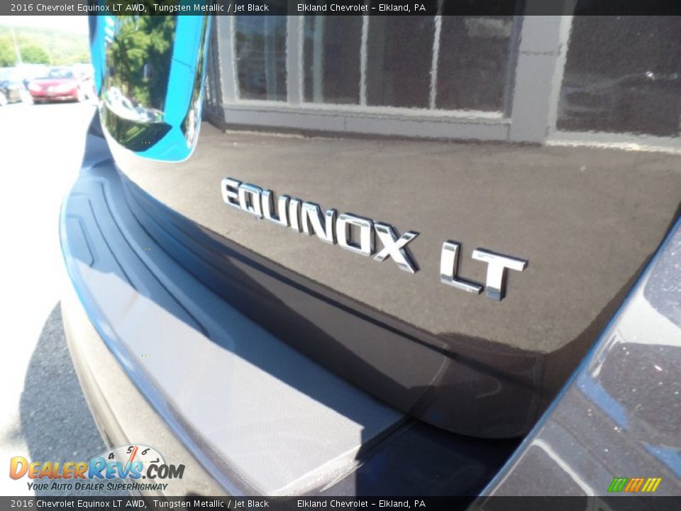 2016 Chevrolet Equinox LT AWD Tungsten Metallic / Jet Black Photo #11